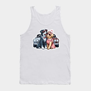 two dogs in love Tank Top